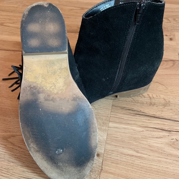 mudd fringe wedge booties size 8 - Picture 4 of 4